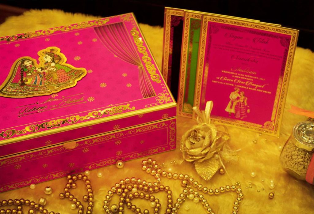 Free maker online marriage card Indian Wedding