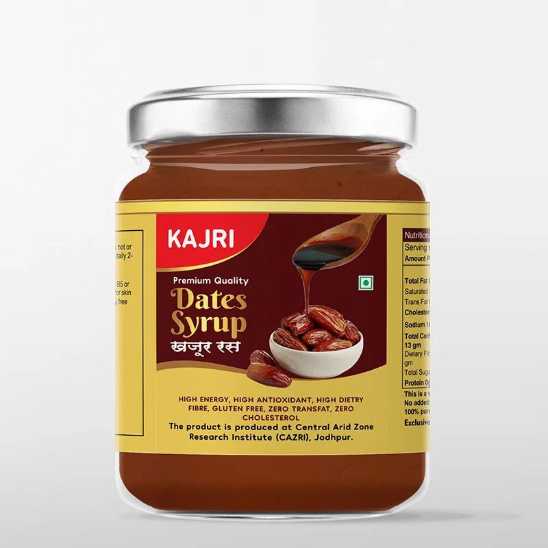 Dates Syrup Kajri packaging design