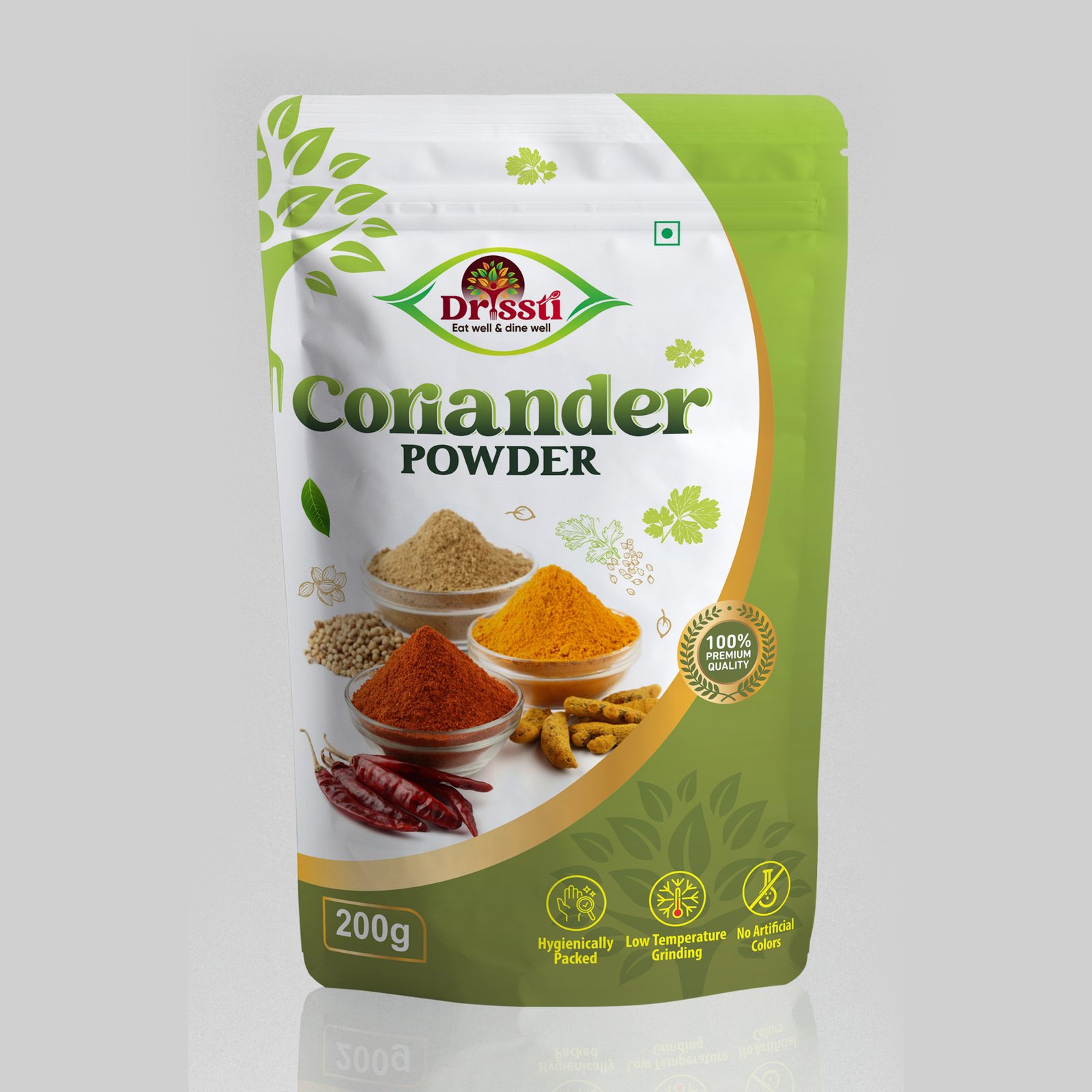 Drissti packaging design