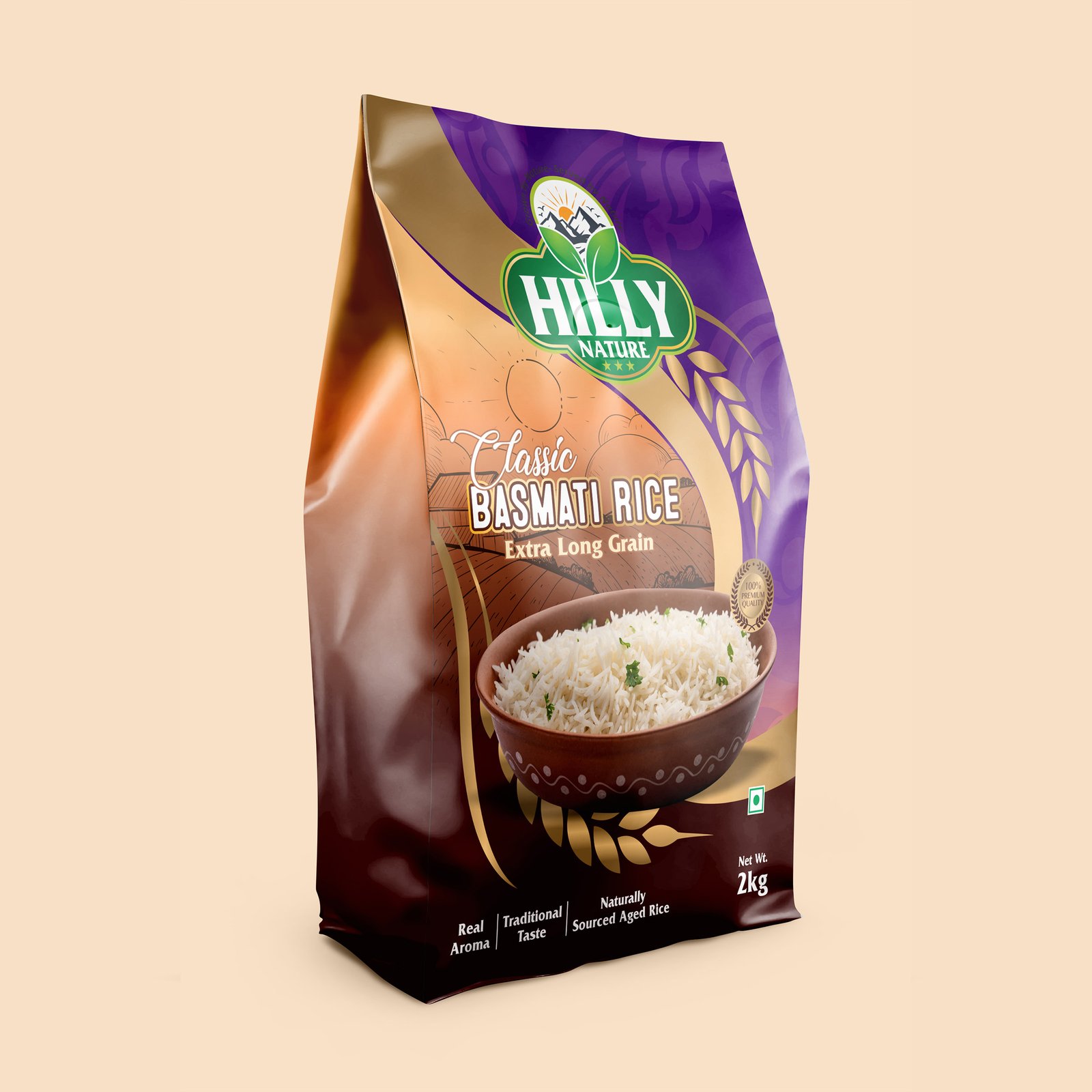 Hilly Nature packaging design