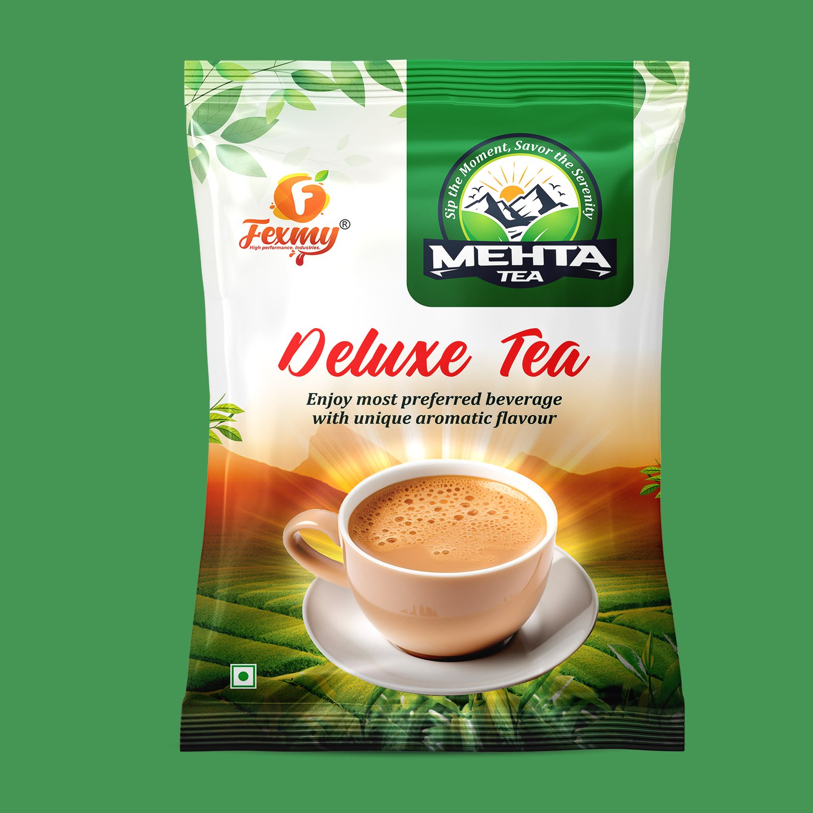 Mehta Tea packaging design